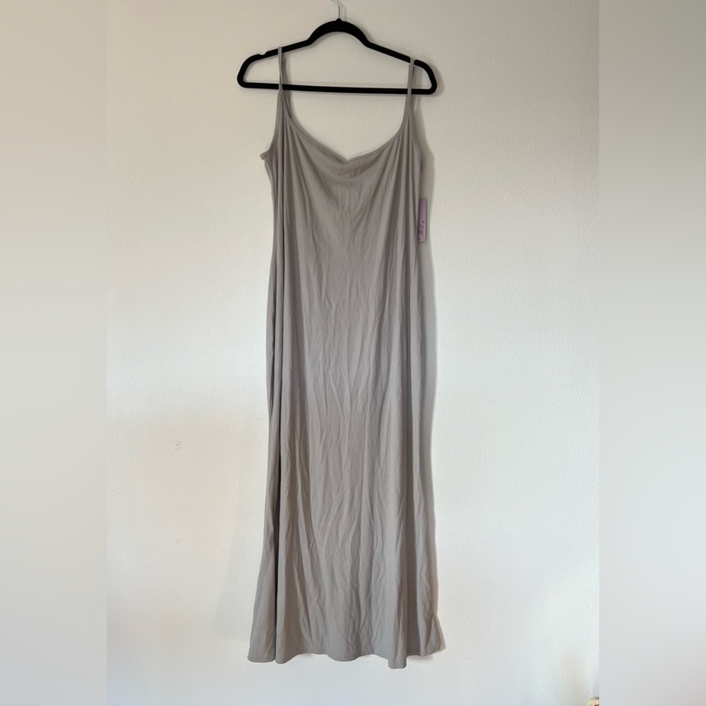 WILD FABLE Grey Summer Ribbed Dress- Size XXL